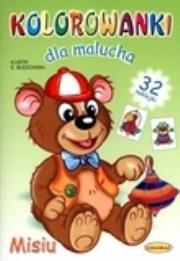 Okładka książki Kolorowanki dla malucha - Misiu