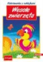 Okładka książki Kolorowanki - rymowanki. Wesołe zwierzęta 3-4 lata