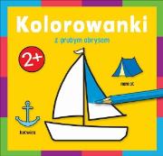 Kolorowanki z grubym obrysem - W podróży. Autor: Praca zbiorowa. Dadada.pl Okładka książki Kolorowanki z grubym obrysem - W podróży
