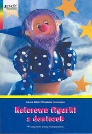 Kolorowe figurki z doniczek. Autor: Karina Stieler     Kristiana Heinemann. Dadada.pl Okładka książki Kolorowe figurki z doniczek