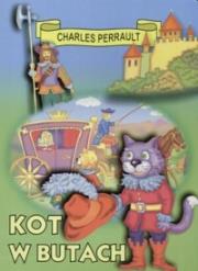 Kot w butach. Autor: Perrault Charles. Dadada.pl Okładka książki Kot w butach
