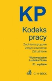 Okładka książki KP Kodeks pracy 2012. Wydanie 31