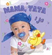 Okładka książki Książeczka maluszka. Mama, tata i ja.