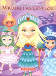 Okładka książki Lalki do ubierania - Wróżki i księżniczki