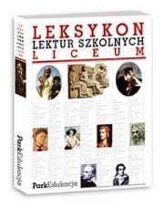 Leksykon lektur szkolnych Liceum. Autor: Tomasz Marios. Dadada.pl Okładka książki Leksykon lektur szkolnych Liceum