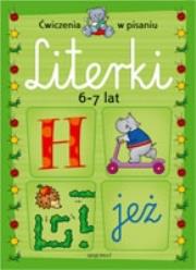 Literki 6-7 lat. Autor: praca zbiorowa. Dadada.pl Okładka książki Literki 6-7 lat