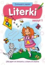 Okładka książki Literki cz.1 zmywalny papier
