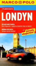 Londyn. Przewodnik Marco Polo. Autor: Kathleen Becker. Dadada.pl Okładka książki Londyn. Przewodnik Marco Polo