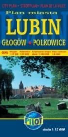 Okładka książki Lublin. Głogów. Polkowice. Plan miasta