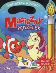 Okładka książki Magiczny pędzelek Zwierzęta morskie