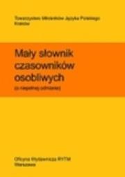 Okładka książki Mały słownik czasowników osobliwych...