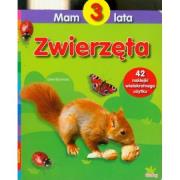 Mam 3 lata. Zwierzęta (naklejki). Autor: Boumans Lieve. Dadada.pl Okładka książki Mam 3 lata. Zwierzęta (naklejki)