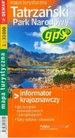 Okładka książki Map. Turs. Tatrzański Park Narodowy DEMART