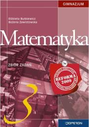 Okładka książki Matematyka GIM 3 ZB OPERON