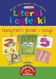 Okładka książki Moje pierwsze ćwiczenia. Literki i cyferki
