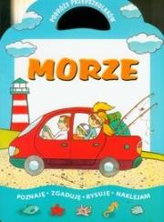 Morze - Podróże przedszkolaków. Autor: Filuciak Urszula. Dadada.pl Okładka książki Morze - Podróże przedszkolaków