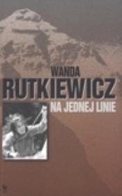 Na jednej linie. Autor: Wanda Rutkiewicz. Dadada.pl Okładka książki Na jednej linie