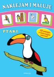 Okładka książki Naklejam i maluję Ptaki