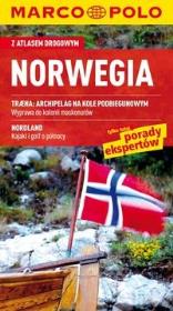 Okładka książki Norwegia z atlasem drogowym