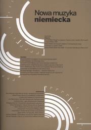 Nowa muzyka niemiecka. Autor: Daniel Cichy. Dadada.pl Okładka książki Nowa muzyka niemiecka