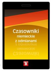 Okładka książki Odmiany czasowników niemieckich