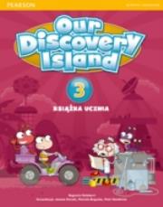 Our Discovery Island 3 SB +kod LONGMAN. Autor: Sagrario Salaberri, Jeanne Perrett, Mariola Bogucka. Dadada.pl Okładka książki Our Discovery Island 3 SB +kod LONGMAN
