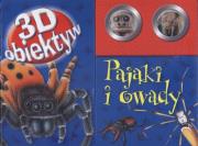 Pająki i owady 3D. Autor: Goldsack Gaby. Dadada.pl Okładka książki Pająki i owady 3D