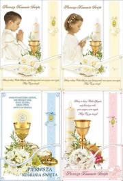 Okładka książki Pamiatka Pierwszej Komunii Świętej. Duży tryptyk (OT)