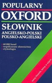 Okładka książki Popularny słownik angielsko-polski, polsko-angielski Oxford