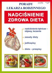 Okładka książki Porady lek. rodzinnego. Nadciśnienie Zdrowa dieta