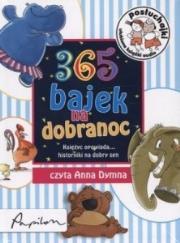 Posłuchajki. 365 bajek na dobranoc MP3 - Audiobook. Autor: czyta Anna Dymna. Dadada.pl Okładka książki Posłuchajki. 365 bajek na dobranoc MP3 - Audiobook