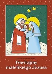 Okładka książki Powitajmy maleńkiego Jezusa. Kolorowanka