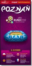 Okładka książki Poznań 1:22 000 Euro 2012 plan miasta