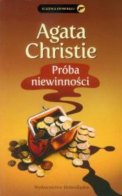 Próba niewinności. Autor: Agatha Christie. Dadada.pl Okładka książki Próba niewinności