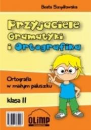 Okładka książki Przyjaciele Gramatyki i Ortografika klasa II