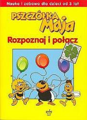 Okładka książki Pszczółka Maja. Rozpoznaj i połącz