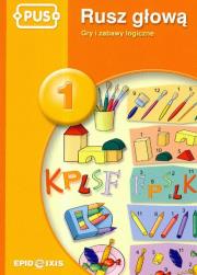 PUS Rusz głową 1. Autor: Bogusław Świdnicki. Dadada.pl Okładka książki PUS Rusz głową 1