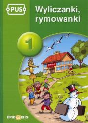 PUS Wyliczanki rymowanki 1. Autor: Bogusław Świdnicki. Dadada.pl Okładka książki PUS Wyliczanki rymowanki 1