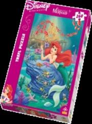 Okładka książki Puzzle 260 Mała syrenka TREFL