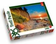 Okładka książki Puzzle 500 Klif Orłowski TREFL