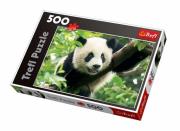 Okładka książki Puzzle 500 Panda TREFL