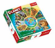 Okładka książki Puzzle Edukacyjne Planet TREFL