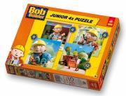Okładka książki Puzzle Junior Bob Budowniczy TREFL