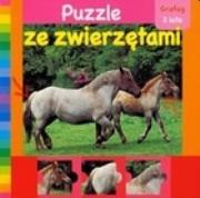 Okładka książki Puzzle ze zwierzętami