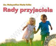 Okładka książki Rady przyjaciela. Perełka z aureolą