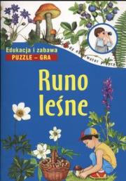 Runo leśne. Młody obserwator przyrody. Autor: MLODY OBSERWATOR. Dadada.pl Okładka książki Runo leśne. Młody obserwator przyrody