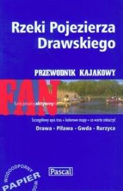 Okładka książki Rzeki Pojezierza Drawskiego przewodnik kajakowy
