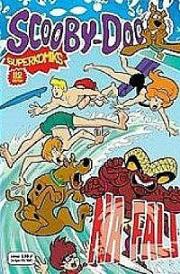 Scooby-Doo! Superkomiks 1. Na fali. Autor: praca zbiorowa. Dadada.pl Okładka książki Scooby-Doo! Superkomiks 1. Na fali