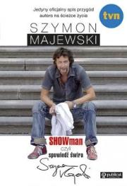 Okładka książki SHOWman, czyli spowiedź świra - Szymon Majewski (promocja)