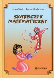 Skarbczyk matematyczny. Autor: Wąsik Iwona, Klimkowska Lucyna. Dadada.pl Okładka książki Skarbczyk matematyczny